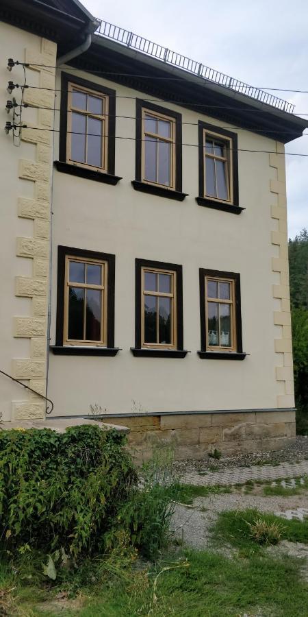 Orgelbauerhaus Schulze Apartment Paulinzella Exterior foto
